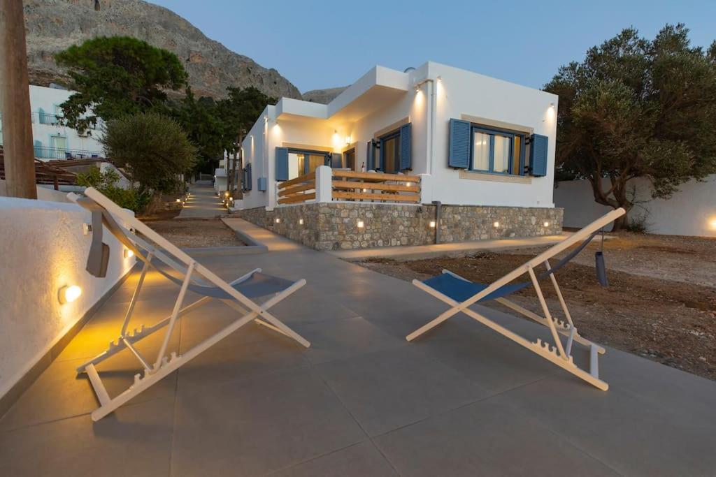 Villa Maria - Seashore Serenity Villa At Myrties Beach Kalymnos Exteriör bild