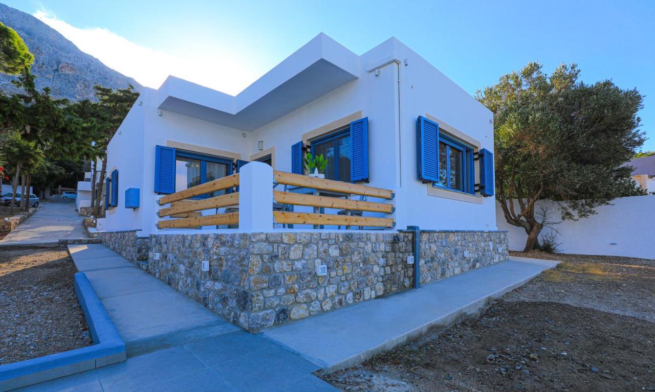 Villa Maria - Seashore Serenity Villa At Myrties Beach Kalymnos Exteriör bild