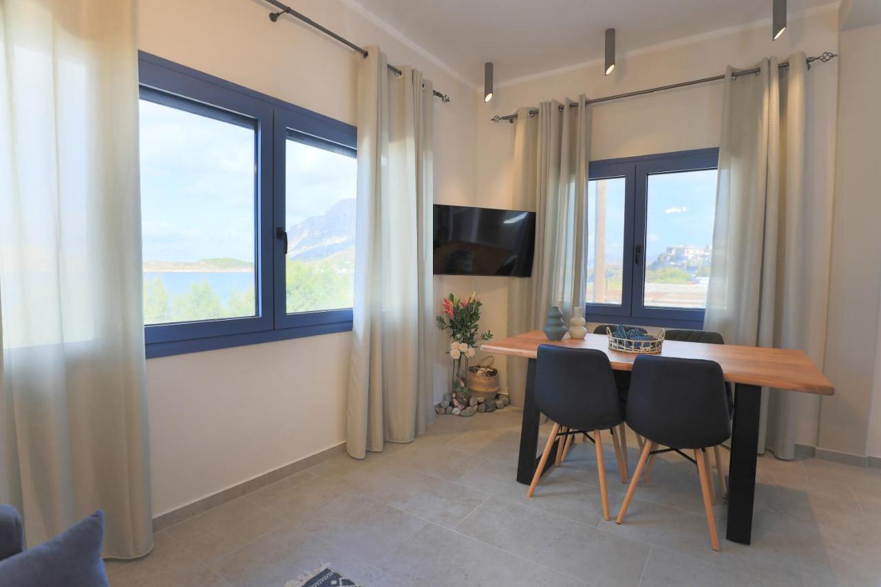 Villa Maria - Seashore Serenity Villa At Myrties Beach Kalymnos Exteriör bild