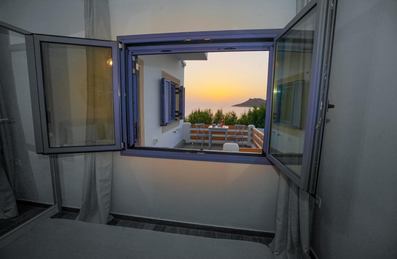 Villa Maria - Seashore Serenity Villa At Myrties Beach Kalymnos Exteriör bild