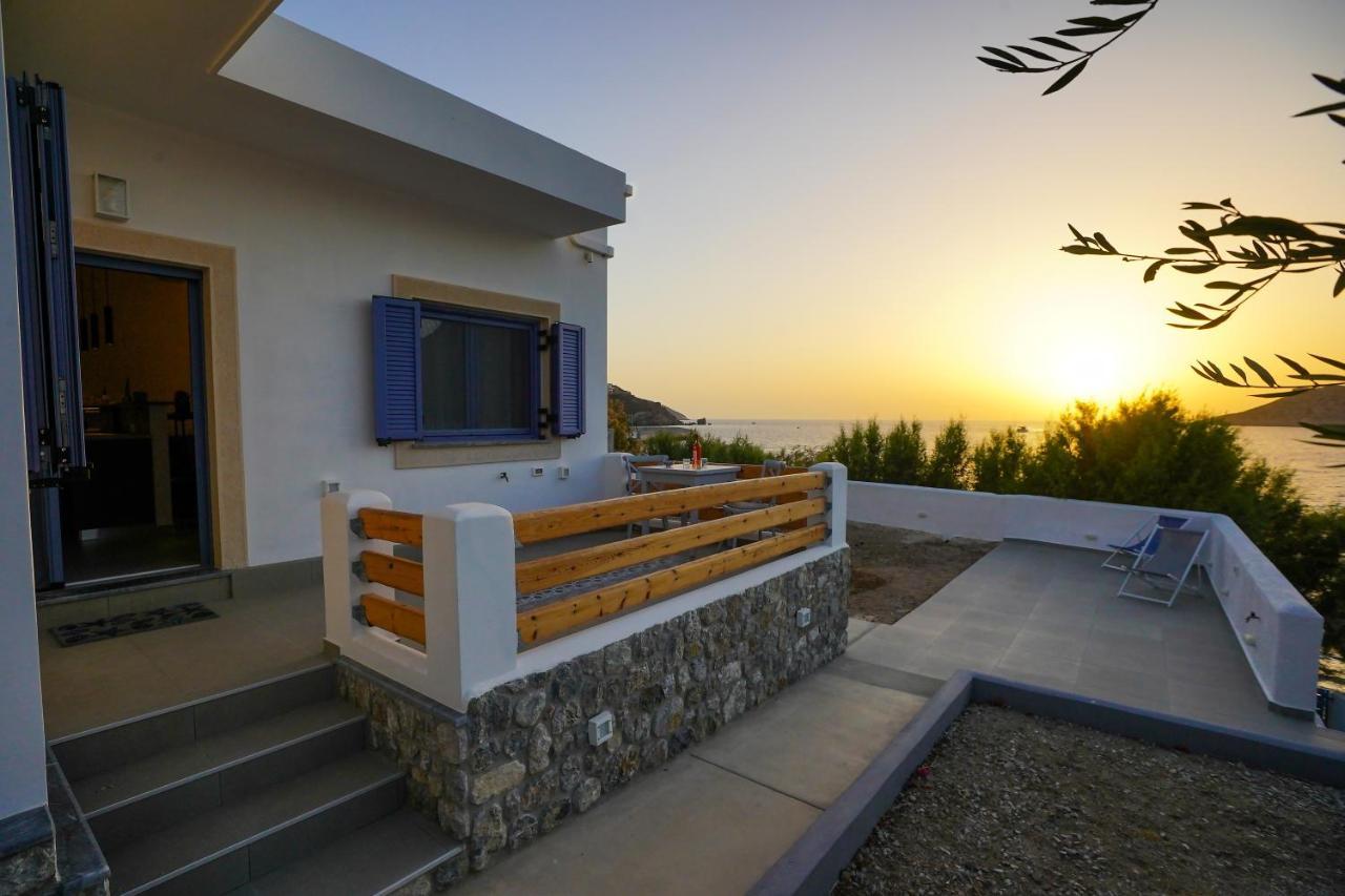 Villa Maria - Seashore Serenity Villa At Myrties Beach Kalymnos Exteriör bild