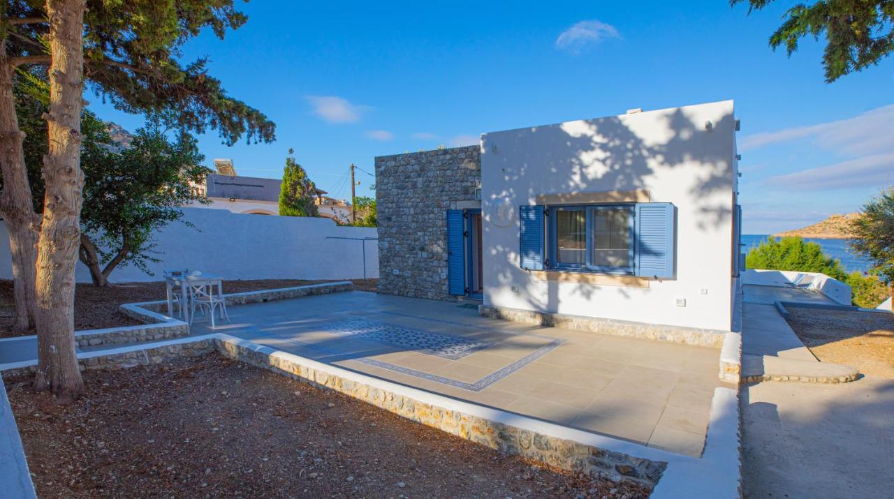 Villa Maria - Seashore Serenity Villa At Myrties Beach Kalymnos Exteriör bild